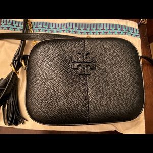 Tory Burch McGraw Leather Camera Bag